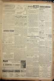 Página do jornal Correio do Ceará de maio de 1955