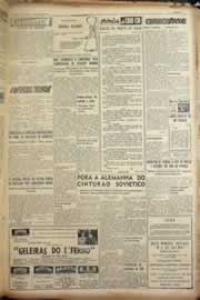 Página do jornal Correio do Ceará de maio de 1955