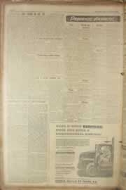 Página do jornal Correio do Ceará de maio de 1955