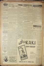 Página do jornal Correio do Ceará de maio de 1955