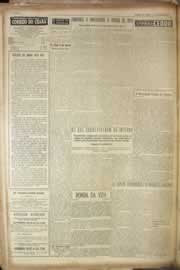 Página do jornal Correio do Ceará de maio de 1955