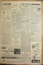 Página do jornal Correio do Ceará de maio de 1955