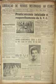 Página do jornal Correio do Ceará de junho de 1955