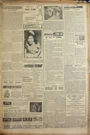 Página do jornal Correio do Ceará de junho de 1955