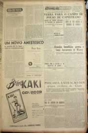Página do jornal Correio do Ceará de junho de 1955