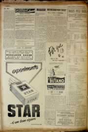 Página do jornal Correio do Ceará de junho de 1955