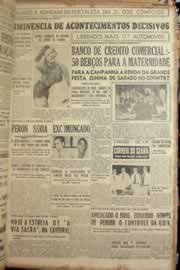 Página do jornal Correio do Ceará de junho de 1955
