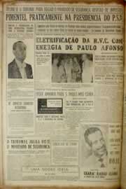Página do jornal Correio do Ceará de junho de 1955