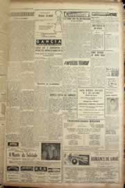 Página do jornal Correio do Ceará de junho de 1955