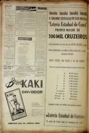 Página do jornal Correio do Ceará de junho de 1955