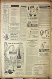 Página do jornal Correio do Ceará de junho de 1955