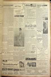 Página do jornal Correio do Ceará de junho de 1955