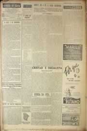 Página do jornal Correio do Ceará de junho de 1955