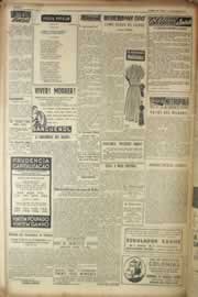 Página do jornal Correio do Ceará de julho de 1955