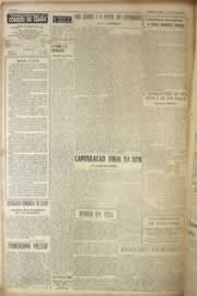 Página do jornal Correio do Ceará de julho de 1955