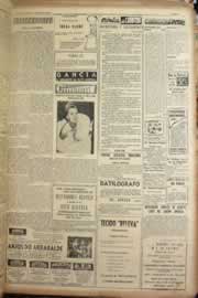 Página do jornal Correio do Ceará de julho de 1955