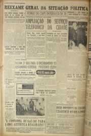 Página do jornal Correio do Ceará de julho de 1955