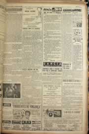 Página do jornal Correio do Ceará de julho de 1955