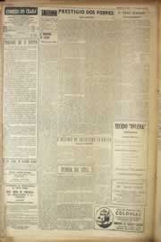 Página do jornal Correio do Ceará de julho de 1955