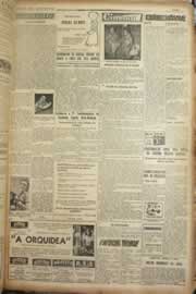 Página do jornal Correio do Ceará de julho de 1955