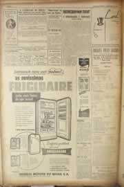 Página do jornal Correio do Ceará de julho de 1955