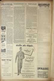 Página do jornal Correio do Ceará de julho de 1955