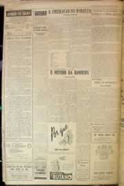 Página do jornal Correio do Ceará de outubro de 1955