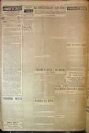 Página do jornal Correio do Ceará de outubro de 1955