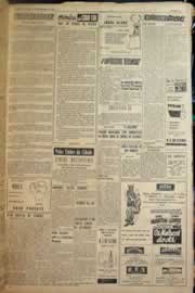 Página do jornal Correio do Ceará de outubro de 1955