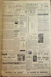 Página do jornal Correio do Ceará de outubro de 1955