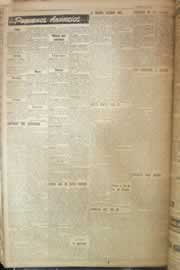 Página do jornal Correio do Ceará de novembro de 1955