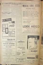 Página do jornal Correio do Ceará de novembro de 1955