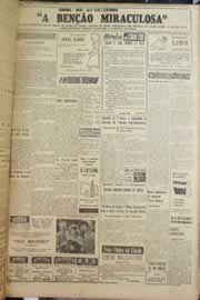 Página do jornal Correio do Ceará de novembro de 1955