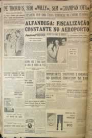 Página do jornal Correio do Ceará de dezembro de 1955