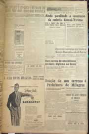Página do jornal Correio do Ceará de dezembro de 1955