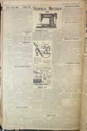 Página do jornal Correio do Ceará de dezembro de 1955