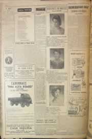 Página do jornal Correio do Ceará de dezembro de 1955