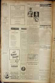 Página do jornal Correio do Ceará de janeiro de 1956