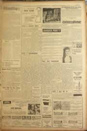 Página do jornal Correio do Ceará de janeiro de 1956