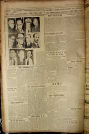 Página do jornal Correio do Ceará de fevereiro de 1956