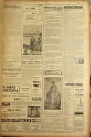Página do jornal Correio do Ceará de fevereiro de 1956