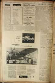 Página do jornal Correio do Ceará de fevereiro de 1956