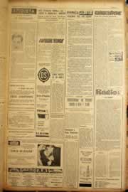 Página do jornal Correio do Ceará de fevereiro de 1956