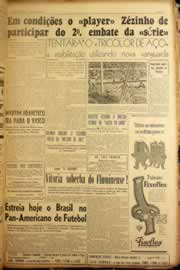 Página do jornal Correio do Ceará de março de 1956
