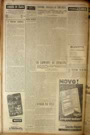 Página do jornal Correio do Ceará de março de 1956