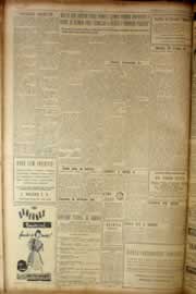 Página do jornal Correio do Ceará de março de 1956