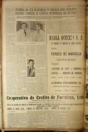 Página do jornal Correio do Ceará de março de 1956