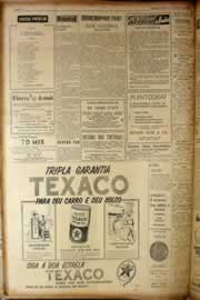 Página do jornal Correio do Ceará de março de 1956
