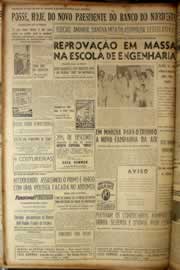 Página do jornal Correio do Ceará de março de 1956