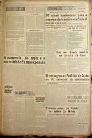 Página do jornal Correio do Ceará de março de 1956